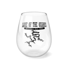Load image into Gallery viewer, Lake of the Ozarks - Stemless Wine Glass, 11.75oz