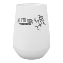 Load image into Gallery viewer, Lake of the Ozarks - frosted stemless wine glass