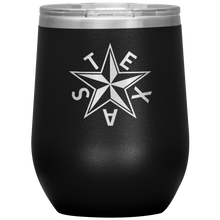 Load image into Gallery viewer, Texas "Tea" Insulated Wine Tumbler (Beveled Star)