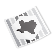 Load image into Gallery viewer, Tex Hex Square Sticker (Black)