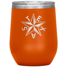 Load image into Gallery viewer, Texas "Tea" Insulated Wine Tumbler (Beveled Star)
