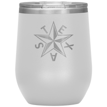 Load image into Gallery viewer, Texas "Tea" Insulated Wine Tumbler (Beveled Star)