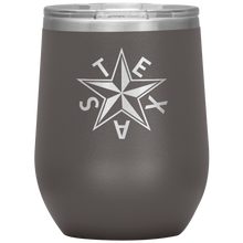 Load image into Gallery viewer, Texas "Tea" Insulated Wine Tumbler (Beveled Star)