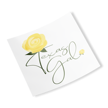 Load image into Gallery viewer, Texas Gal Square Sticker
