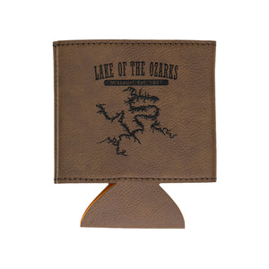 Lake of the Ozarks - Leatherette koozie