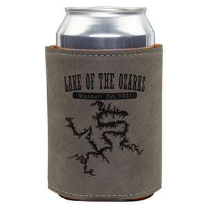 Lake of the Ozarks - Leatherette koozie