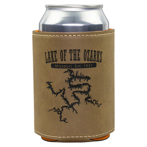 Lake of the Ozarks - Leatherette koozie