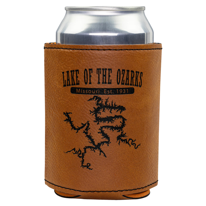 Lake of the Ozarks - Leatherette koozie