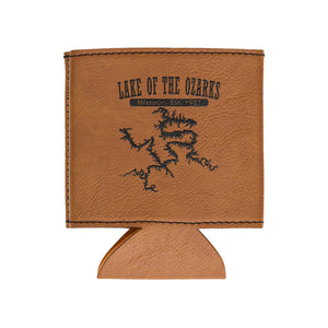 Lake of the Ozarks - Leatherette koozie