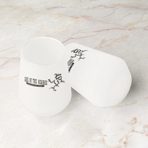 Lake of the Ozarks - frosted stemless wine glass