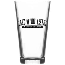Load image into Gallery viewer, Lake of the Ozarks, Missouri, Est. 1931 - 16 oz. pint glass
