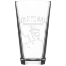 Load image into Gallery viewer, Lake of the Ozarks, Missouri, Est. 1931 (with lake, white/grey) - 16 oz. pint glass
