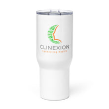 Load image into Gallery viewer, Clinexion 25 oz. travel mug with a handle
