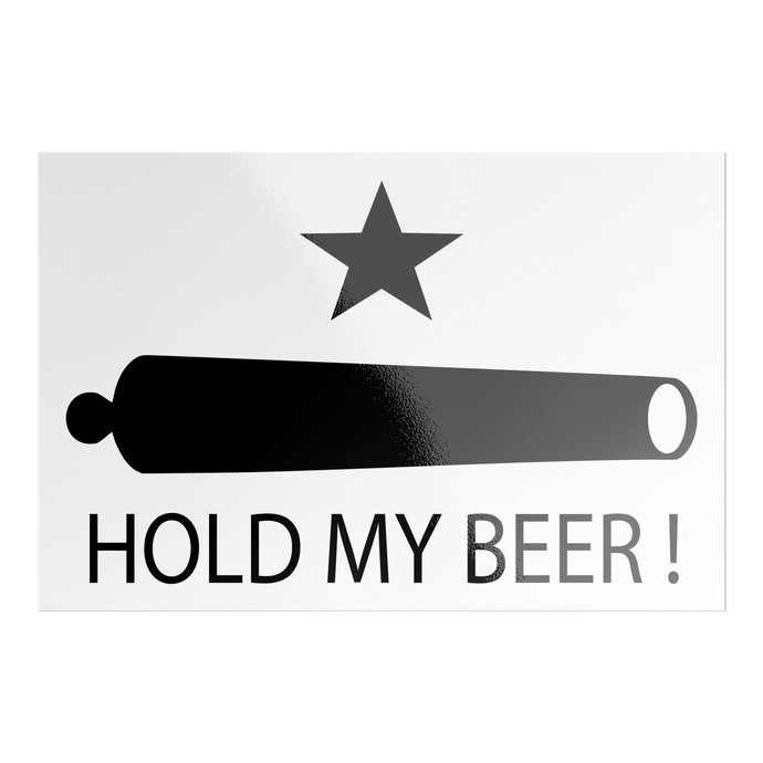 Hold My Beer ! Rectangle Sticker