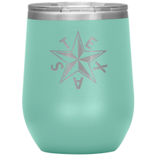 Load image into Gallery viewer, Texas &quot;Tea&quot; Insulated Wine Tumbler (Beveled Star)
