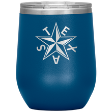 Load image into Gallery viewer, Texas &quot;Tea&quot; Insulated Wine Tumbler (Beveled Star)
