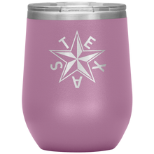 Load image into Gallery viewer, Texas &quot;Tea&quot; Insulated Wine Tumbler (Beveled Star)
