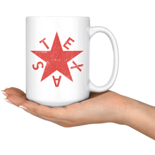 Load image into Gallery viewer, de Zavala Distressed Solid Star Ceramic Mug
