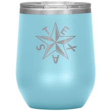 Load image into Gallery viewer, Texas &quot;Tea&quot; Insulated Wine Tumbler (Beveled Star)
