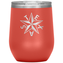 Load image into Gallery viewer, Texas &quot;Tea&quot; Insulated Wine Tumbler (Beveled Star)
