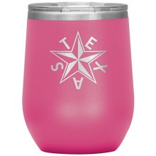 Load image into Gallery viewer, Texas &quot;Tea&quot; Insulated Wine Tumbler (Beveled Star)
