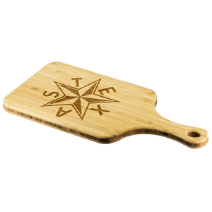 de Zavala Beveled Star - Wood Cutting Board With Handle