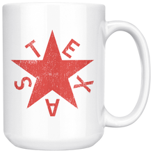 Load image into Gallery viewer, de Zavala Distressed Solid Star Ceramic Mug
