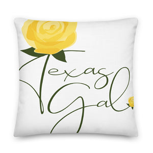 Texas Gal Premium Pillow