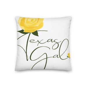 Texas Gal Premium Pillow