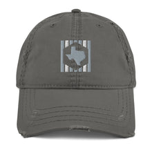 Load image into Gallery viewer, TEXhex  Gray Distressed Hat
