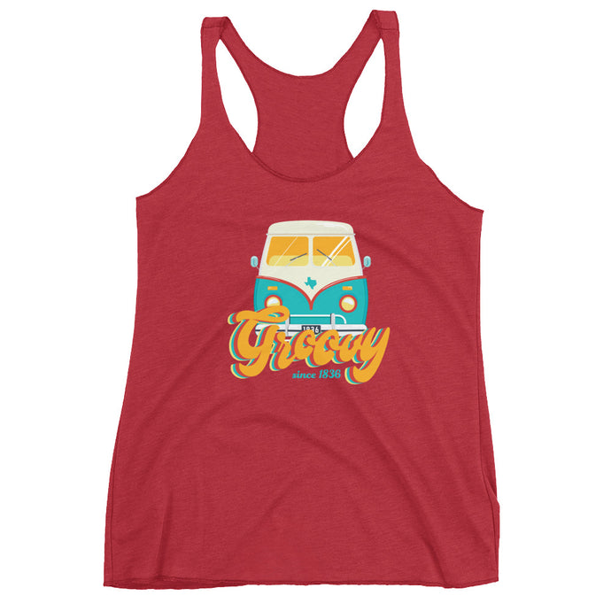 Groovy Van Racerback Tank