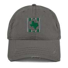 Load image into Gallery viewer, TEXhex Green Distressed Hat
