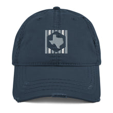 Load image into Gallery viewer, TEXhex  Gray Distressed Hat
