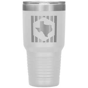 TEXhex 30oz. Etched Insulated Tumbler