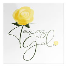 Load image into Gallery viewer, Texas Gal Square Sticker
