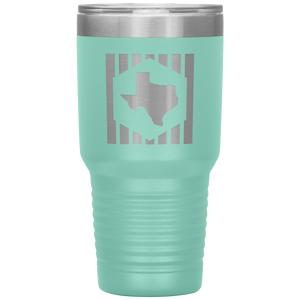 TEXhex 30oz. Etched Insulated Tumbler