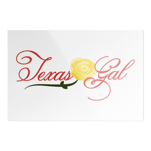 Texas Gal Rectangle Sticker