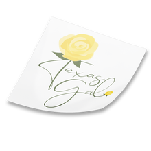 Load image into Gallery viewer, Texas Gal Square Sticker
